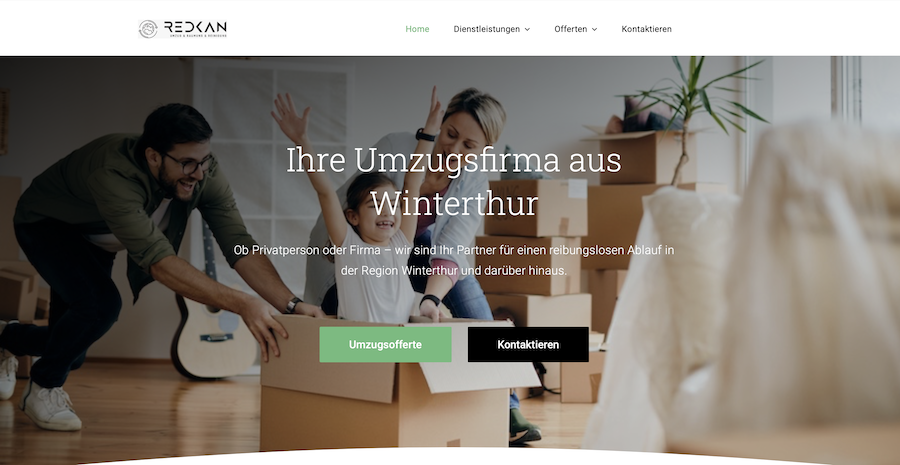 Redkan DienstleistungenWebdesign & SEO