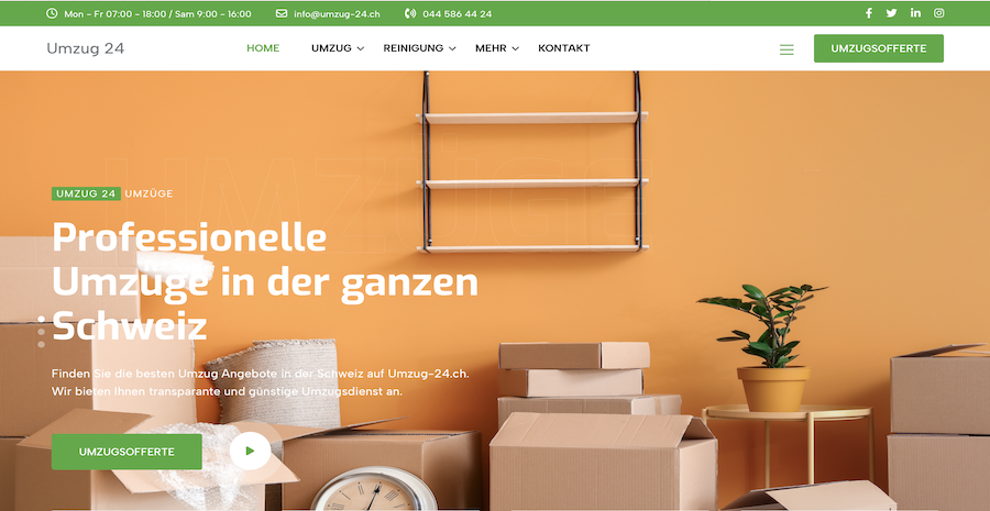 Umzug 24Webdesign & SEO